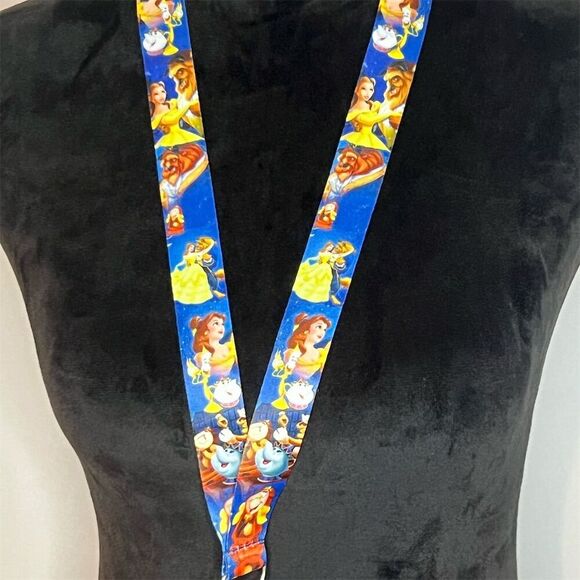 Disney Other - Disney Beauty and the Beast Lanyard  Pin Trading